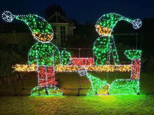 Elves With Lights to Full Kit With Lights Upgrade Pack