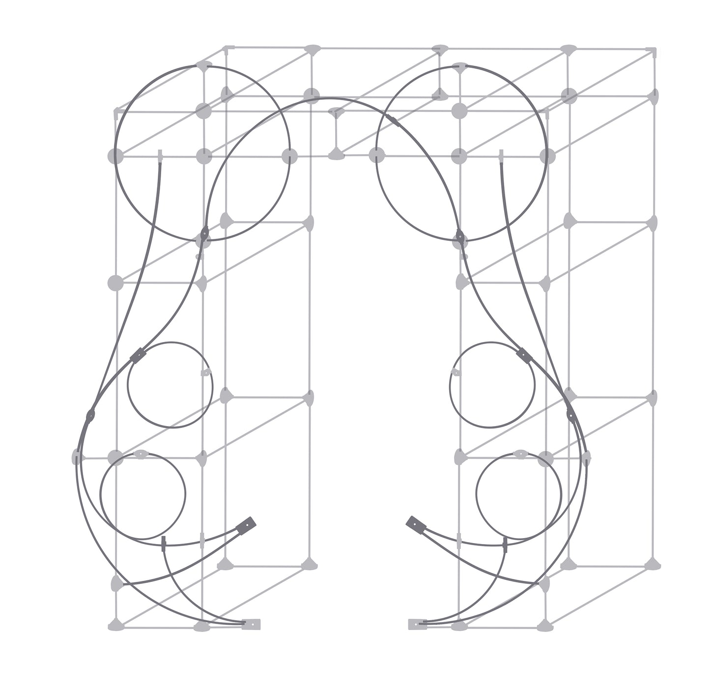 Ribbon Arch Kit With Lights