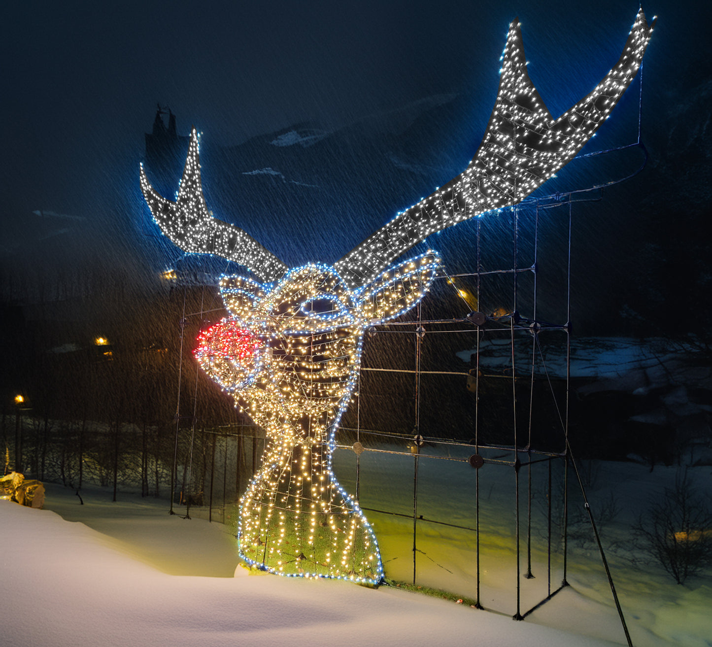 9 Foot Reindeer Individual Kit No Lights