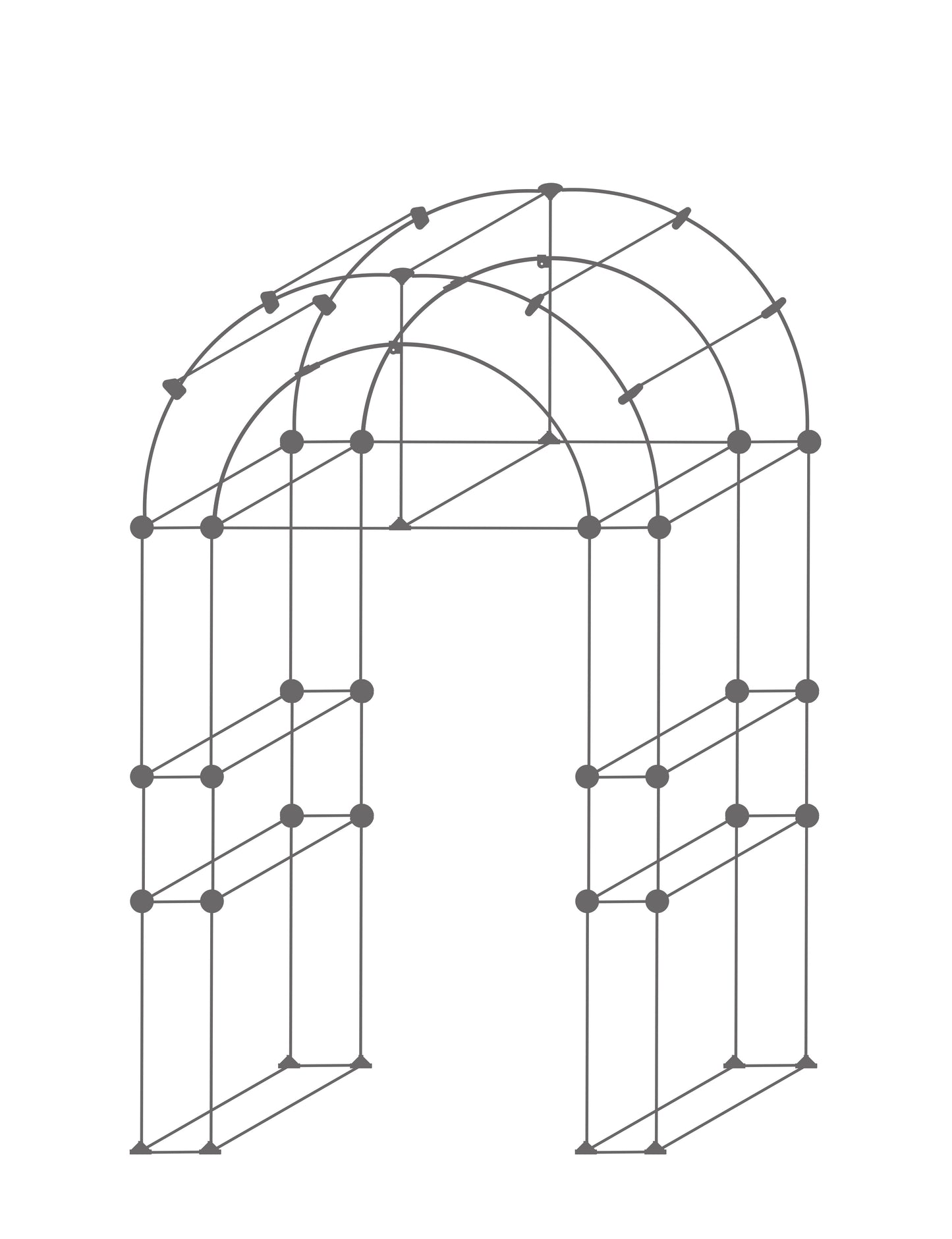 Standard Archway Kit With Lights Cool White