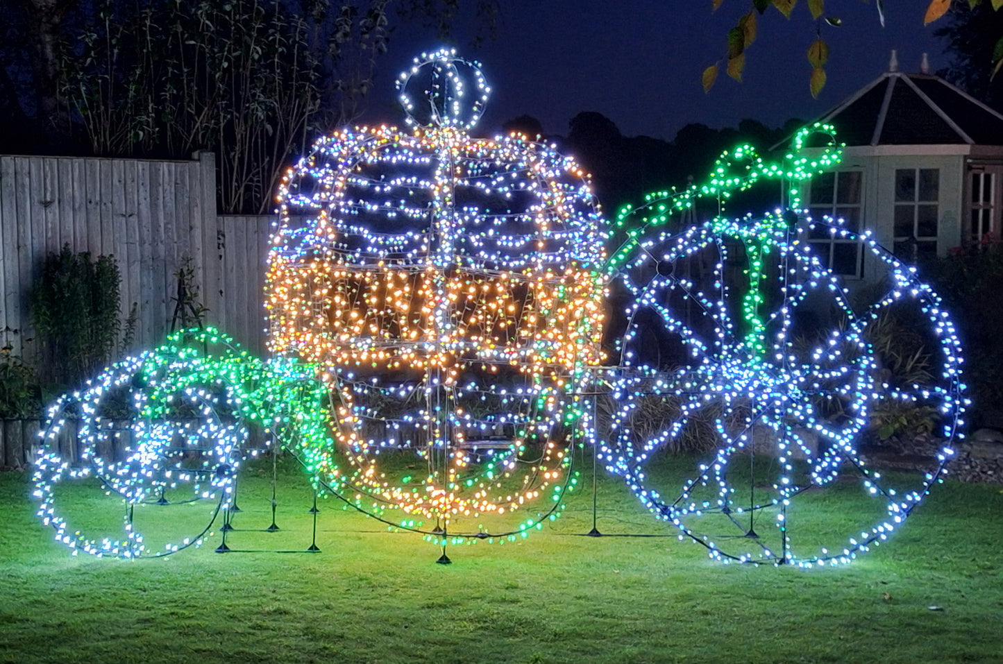 Cinderellas Coach Kit With Lights