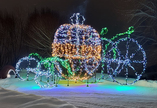 Cinderellas Coach Fully Inclusive Kit With Lights