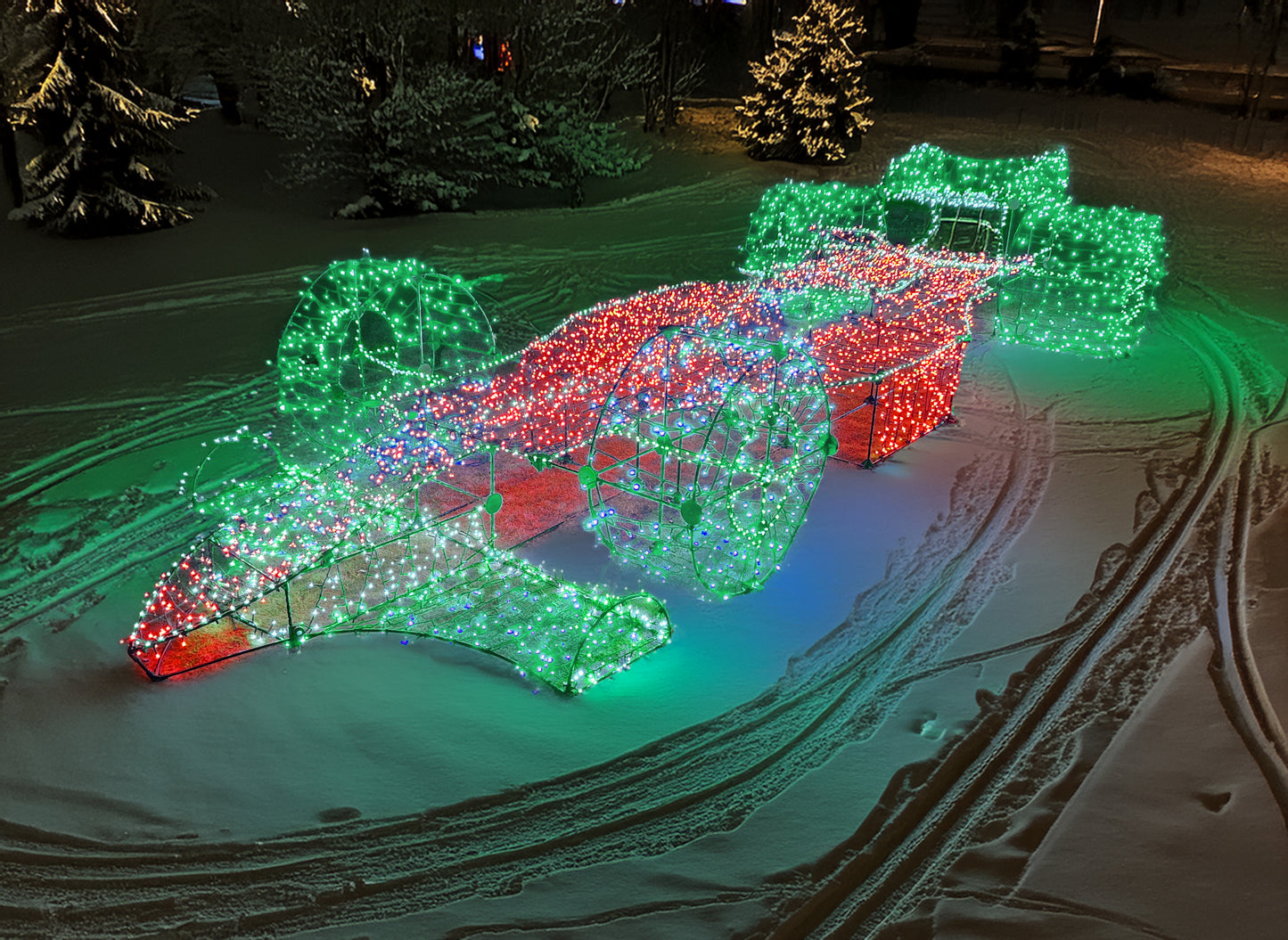 Racing Car Fully Inclusive Individual Kit With Lights