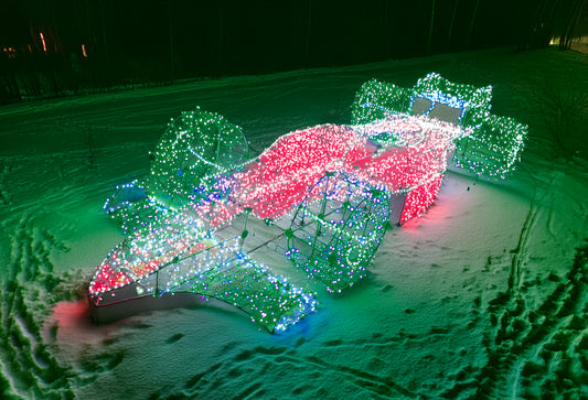 Racing Car With Lights to Full Kit With Lights Upgrade Pack