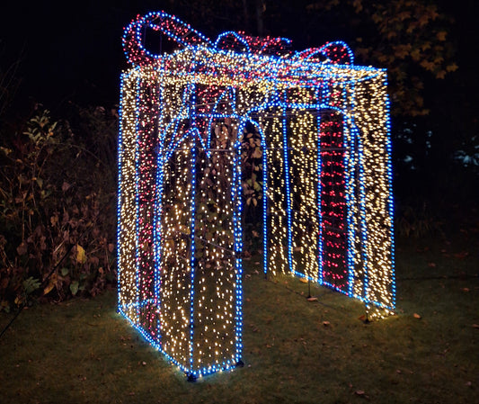 Christmas Present Top Bow  Kit Lighting Pack (9 sets) Lights only