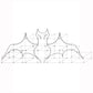 Halloween Bat Halloween Framework Kit No Lights