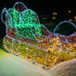 Deluxe Sleigh & 3 Pair Reindeer Individual Kit No Lights