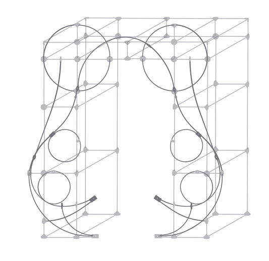 Ribbon Arch Framework Kit No Lights