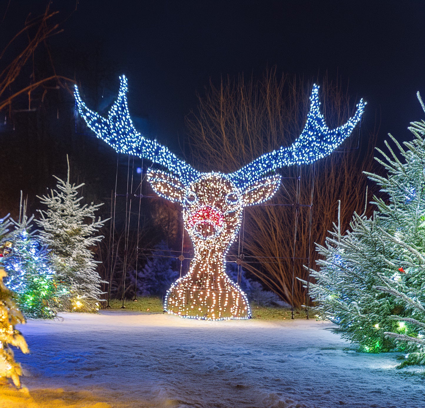 9 Foot Reindeer Individual Kit No Lights