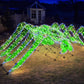 5mtr Spider Halloween Individual Kit With Lights GREEN