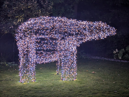 Polar Bear Kit With Mixed Cool & Warm White Lights