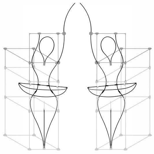 Ballerina Dancer Framework Kit No Lights