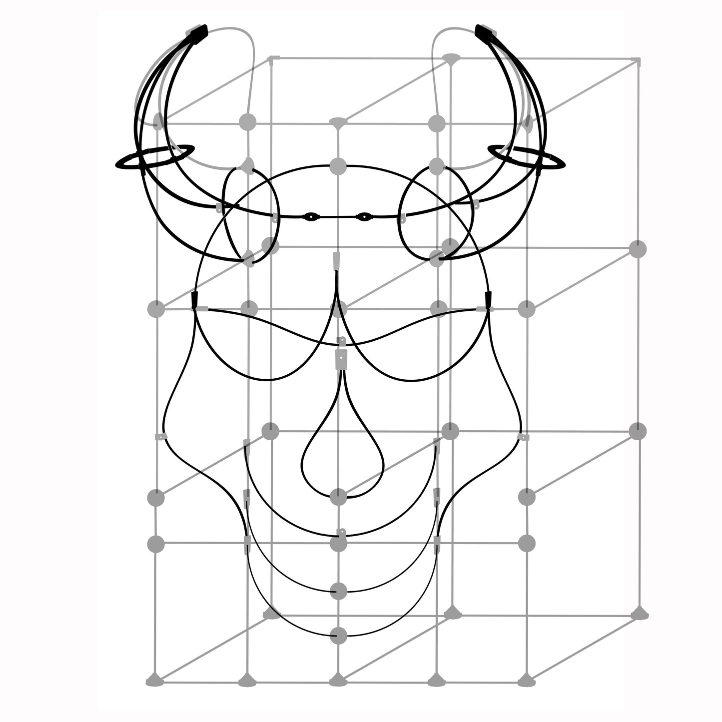 The Devil Framework Halloween Kit No Lights