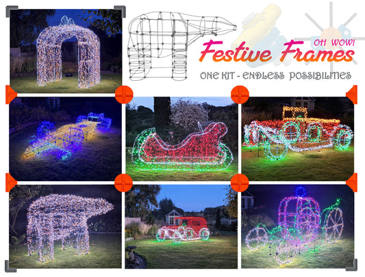 Festive Frames Full Kit (Makes over 50 designs) No Lights