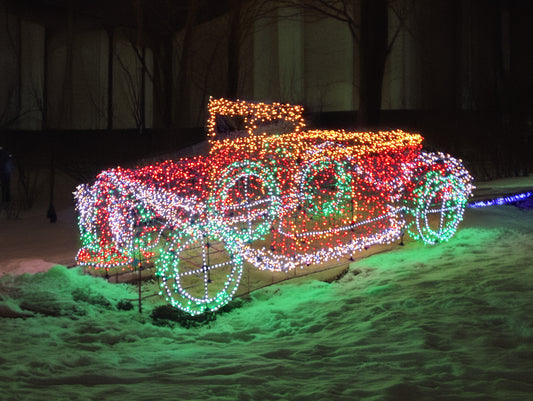 Open Top Car Kit With Lights