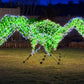 5mtr Spider Halloween Individual Kit With Lights GREEN