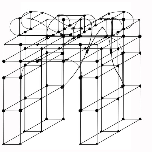Xmas Top Bow Present Framework Kit No Lights